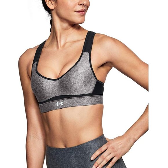 Under Armour Warp Knit High Impact Sports Bra - Picture 1 of 6